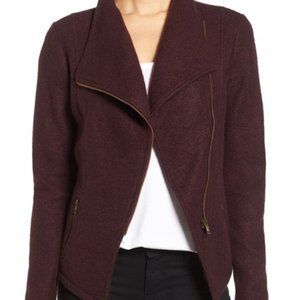 Coats | Halogen Knit Moto Jacket | Poshmark